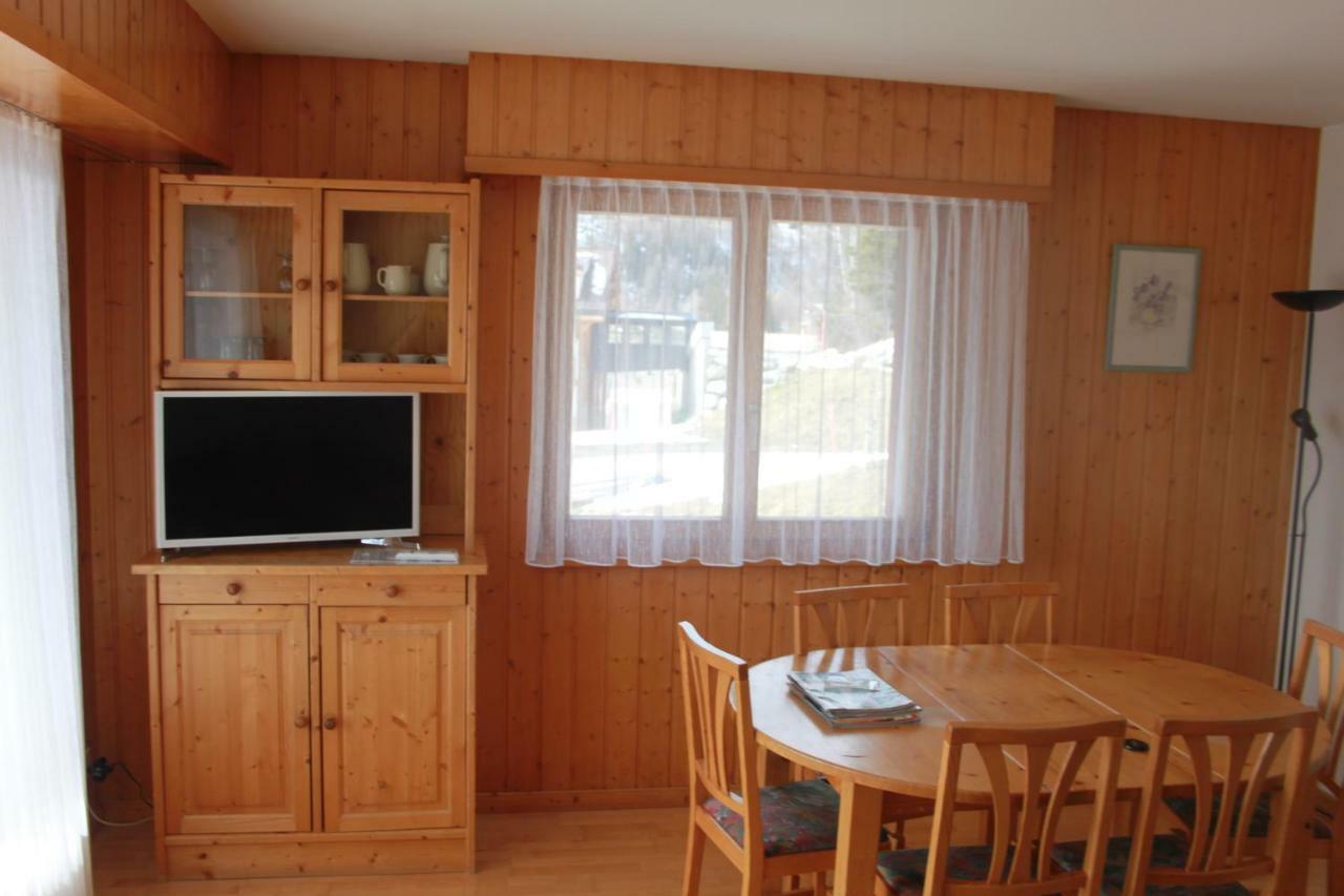 Appartement Dans Le Centre Thermal Les Sources Ovronnaz Bagian luar foto
